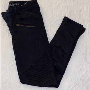 American Eagle Moto Jeggings Jeans